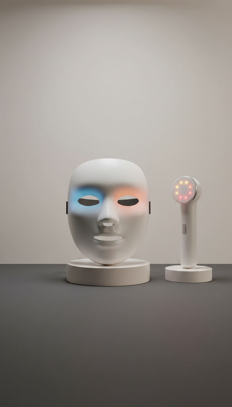 Máscara de terapia LED multiespectral